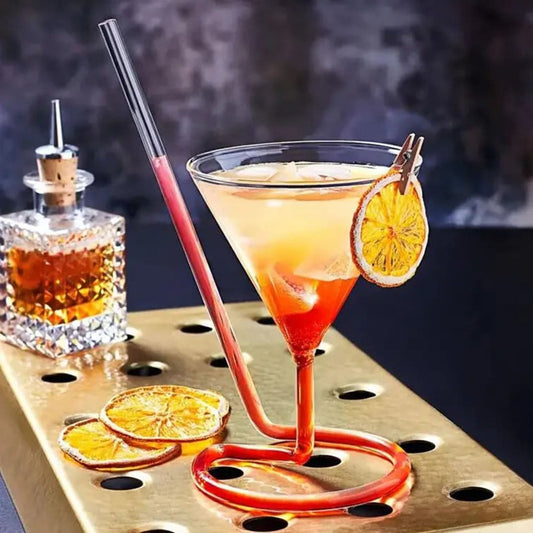 SPIRAL STRAW GLASS