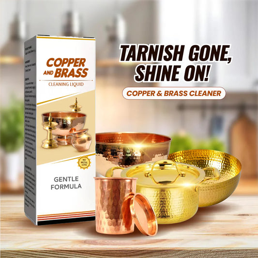 ShineBright™ - Instant Copper & Brass Cleaning Liquid ✨🥇 (Buy 1 Get 1 Free🔥🔥)