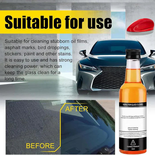 ShineGuard™ Car Glass Oil Cleaner (B1G1 FREE)